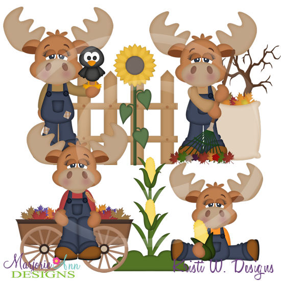 Marty Loves Fall SVG Cutting Files Includes Clipart - Click Image to Close